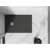Mexen Stone+ композитен правоъгълен поддуш с размери 100 x 90 см, антрацит - 44719010
