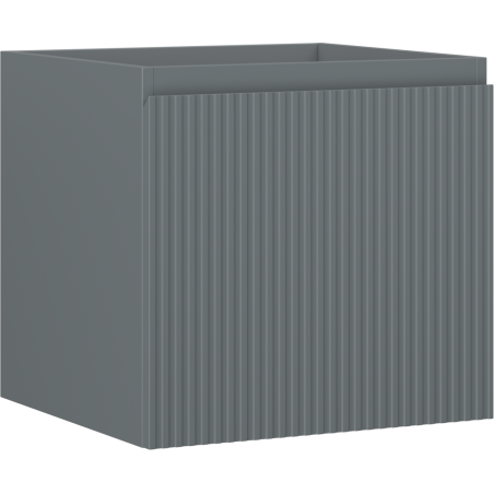 Mexen Rivel баня шкаф под мивка 50 см, 1 чекмедже, с вдлъбнатини, графит мат - 91A20-05047-1-BF66