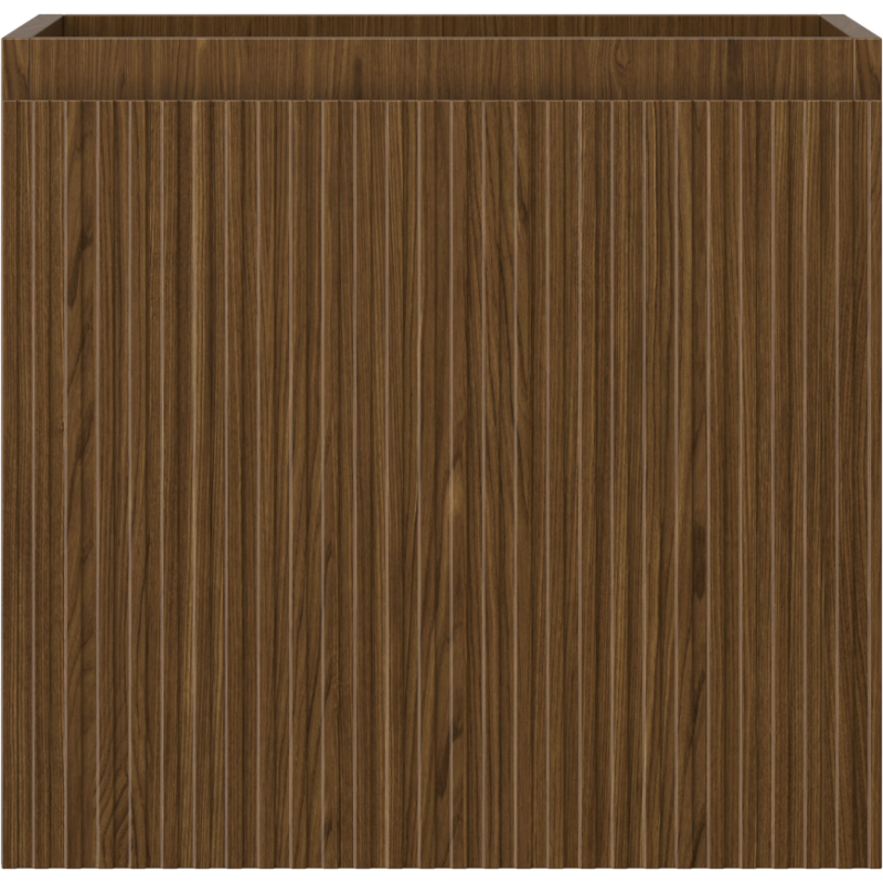 Mexen Rivel шкаф за баня под мивка 50 см, 1 чекмедже, оребрен , орех - 91A20-05047-1-BF86