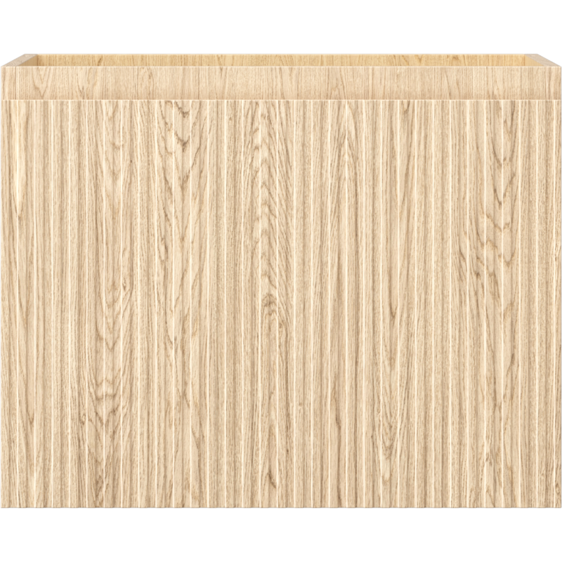 Mexen Rivel шкаф за баня под умивалник 60 см, 1 чекмедже, гофриран, дъб - 91A20-06047-1-BF81