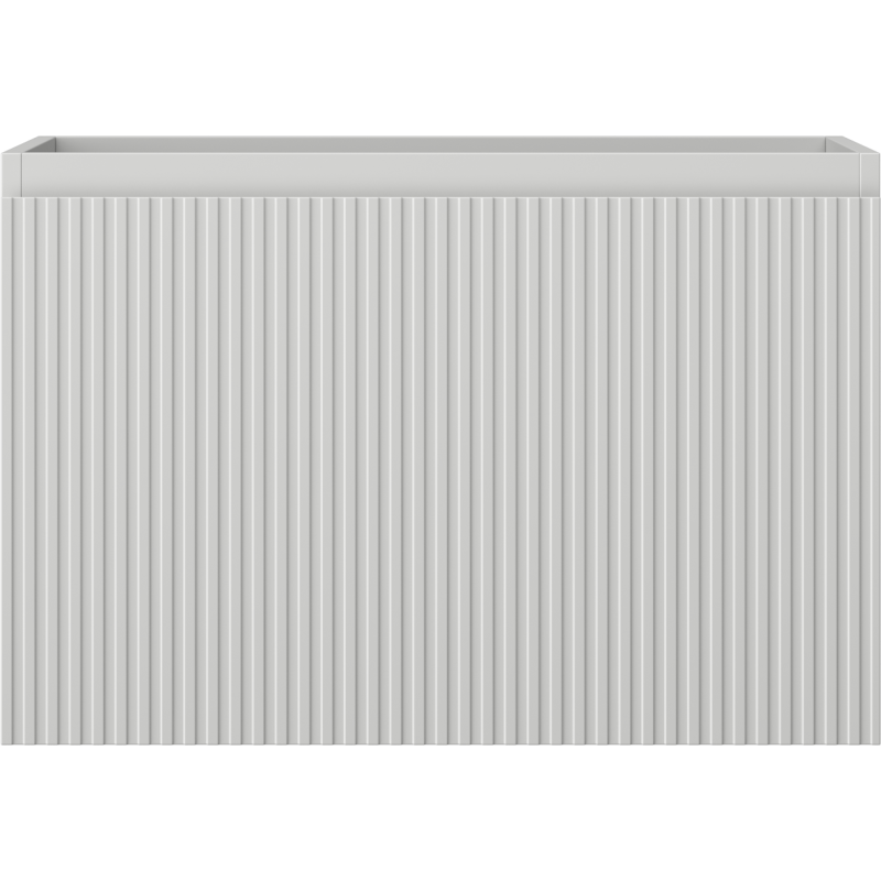Mexen Rivel баня шкаф за мивка 70 см, 1 чекмедже, гофриран, сив мат - 91A20-07047-1-BF62