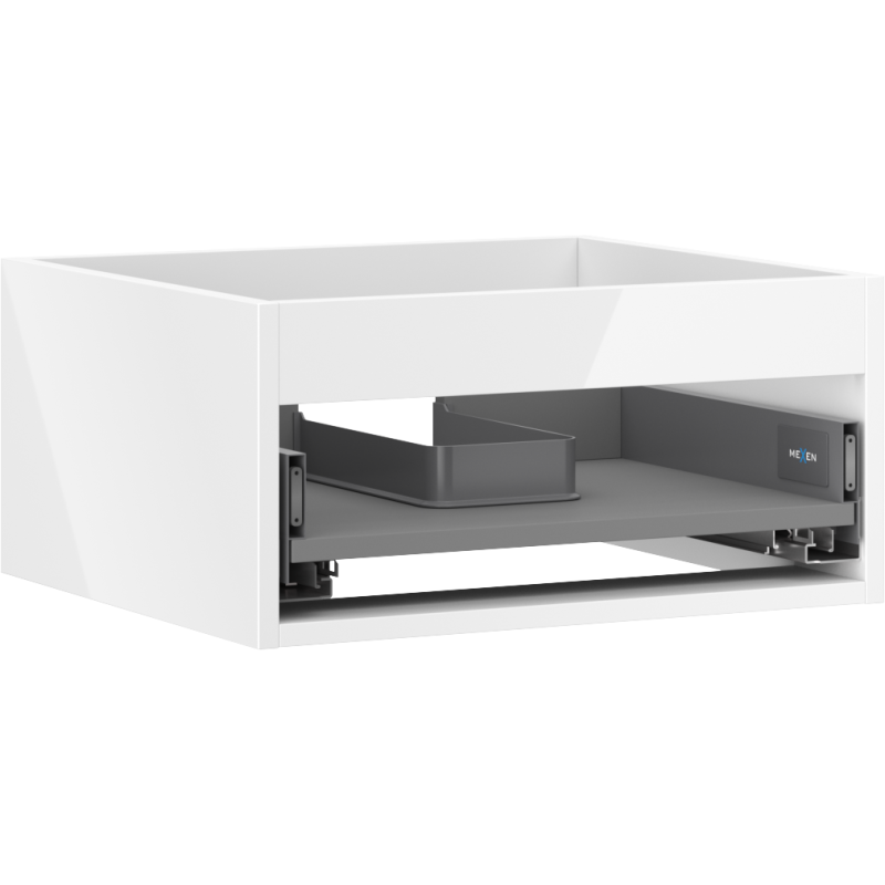 Mexen Box-A корпус на шкафче под мивка 50 см, 1 чекмедже, бял гланц