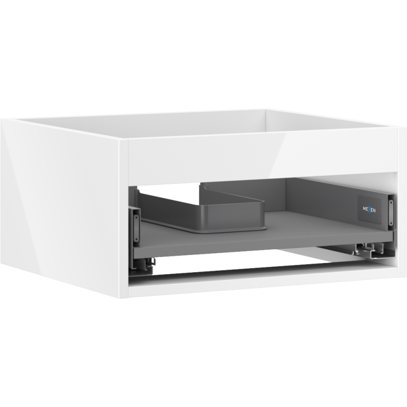 Mexen Box-A корпус шкафа под умивалник 50 см, 1 чекмедже, бял гланц - 91AX0-0500-235-1-00