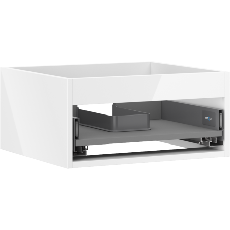 Mexen Box-A корпус шкафа под умивалник 50 см, 1 чекмедже, бял гланц - 91AX0-0500-235-1-00