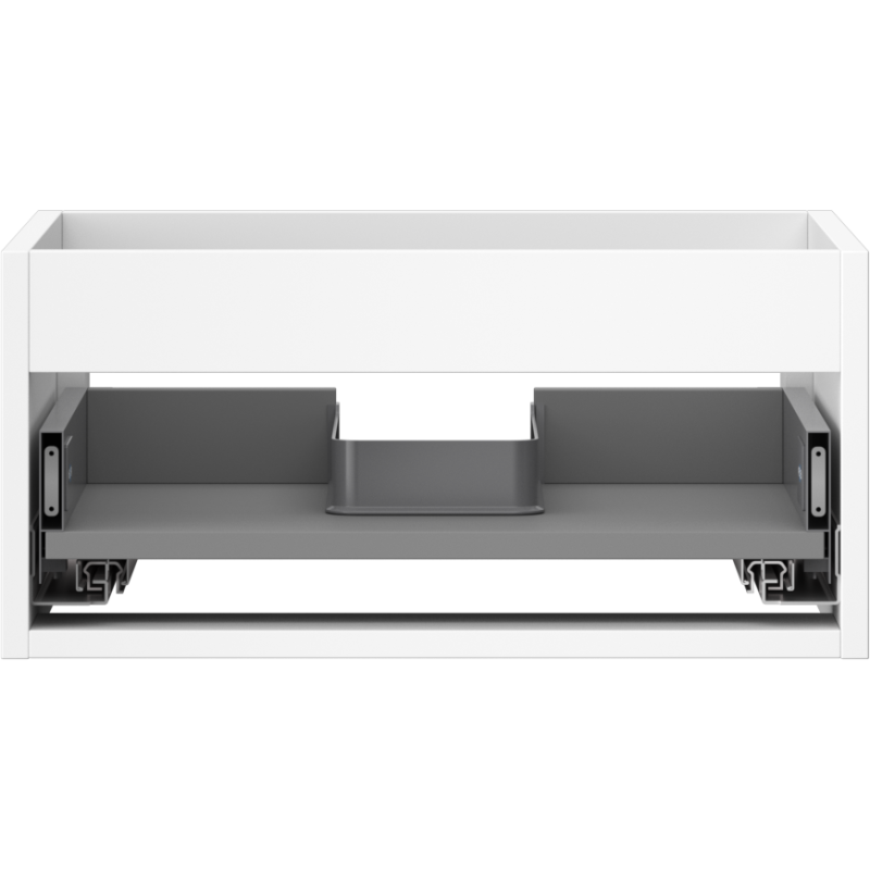 Mexen Box-A корпус на шкаф под умивалник 50 см, 1 чекмедже, бял мат - 91AX0-0500-235-1-01