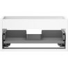 Корпус на шкафче под мивка Mexen Box-A 50 см, 1 чекмедже, бял мат - 91AX0-0500-235-1-01
