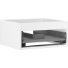 Корпус на шкафче под мивка Mexen Box-A 50 см, 1 чекмедже, бял мат - 91AX0-0500-235-1-01