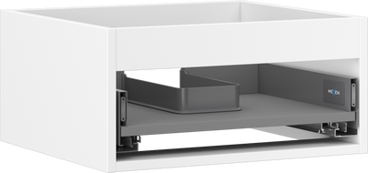 Корпус на шкафче под мивка Mexen Box-A 50 см, 1 чекмедже, бял мат - 91AX0-0500-235-1-01