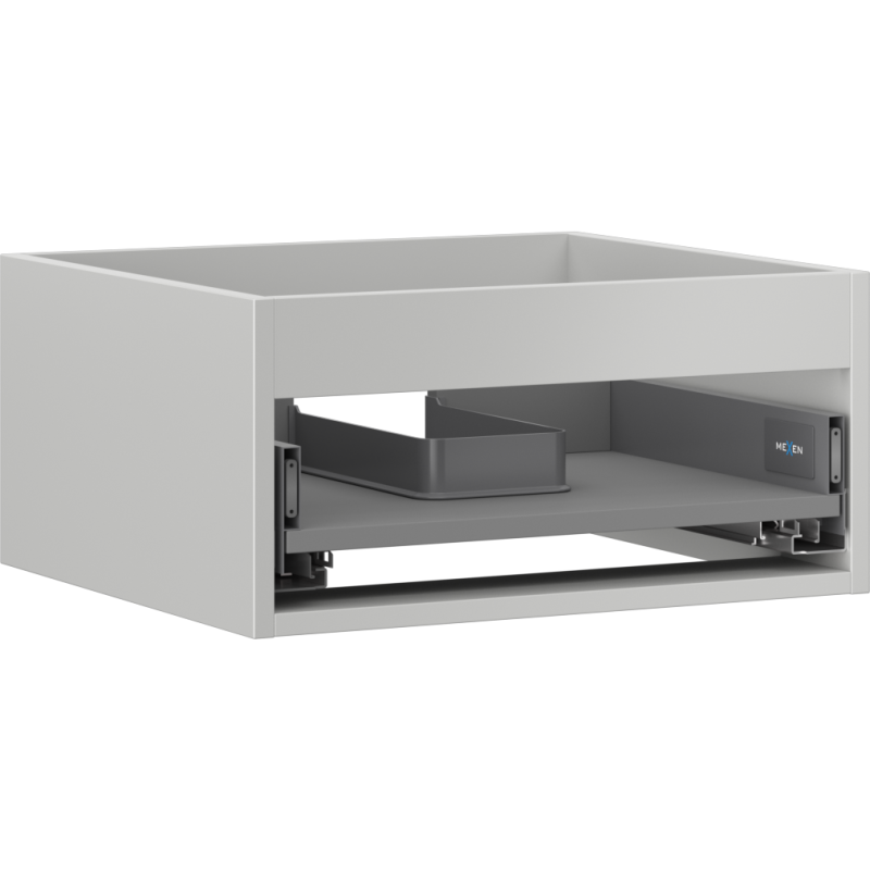 Mexen Box-A корпус на шкаф под умивалник 50 см, 1 чекмедже, сив мат - 91AX0-0500-235-1-62