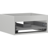 Mexen Box-A корпус шкаф за мивка 50 см, 1 чекмедже, сив мат - 91AX0-0500-235-1-62