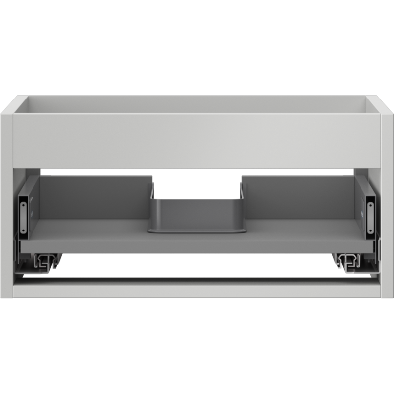 Mexen Box-A корпус на шкаф под умивалник 50 см, 1 чекмедже, сив мат - 91AX0-0500-235-1-62