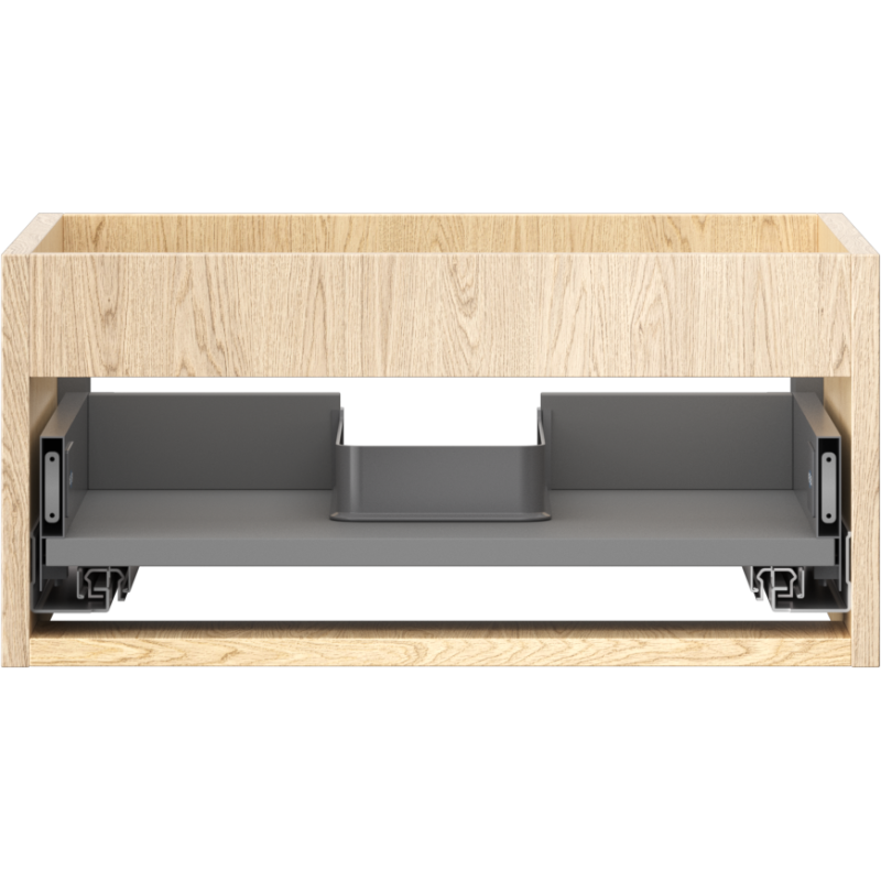 Mexen Box-A корпус на шкаф под умивалник 50 см, 1 чекмедже, дъб - 91AX0-0500-235-1-81