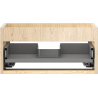 Корпус за мивка Mexen Box-A 50 см, 1 чекмедже, дъб - 91AX0-0500-235-1-81