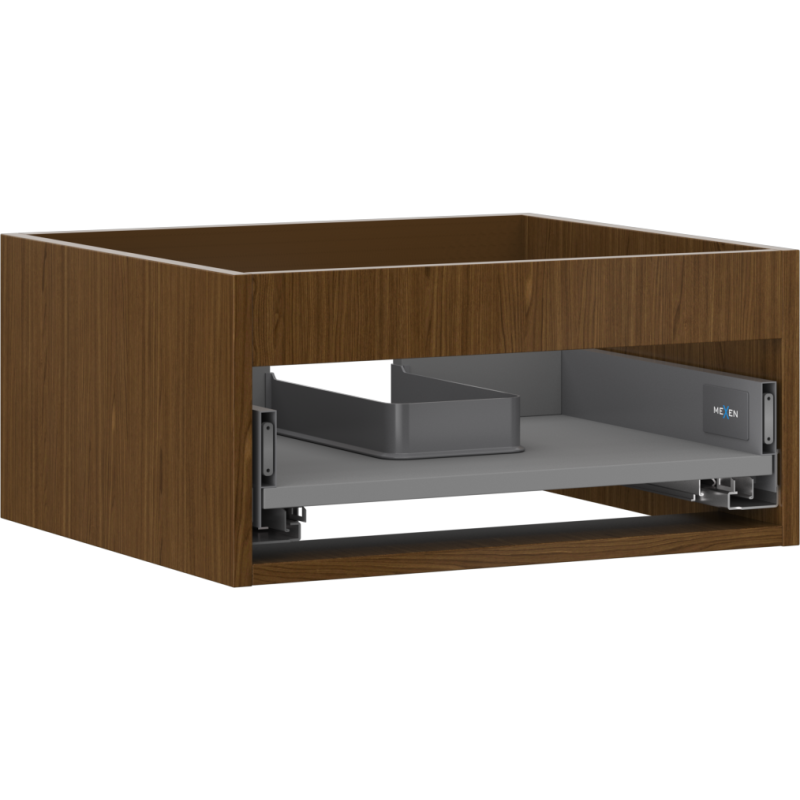 Mexen Box-A корпус за шкафче под мивка 50 см, 1 чекмедже, орех - 91AX0-0500-235-1-86