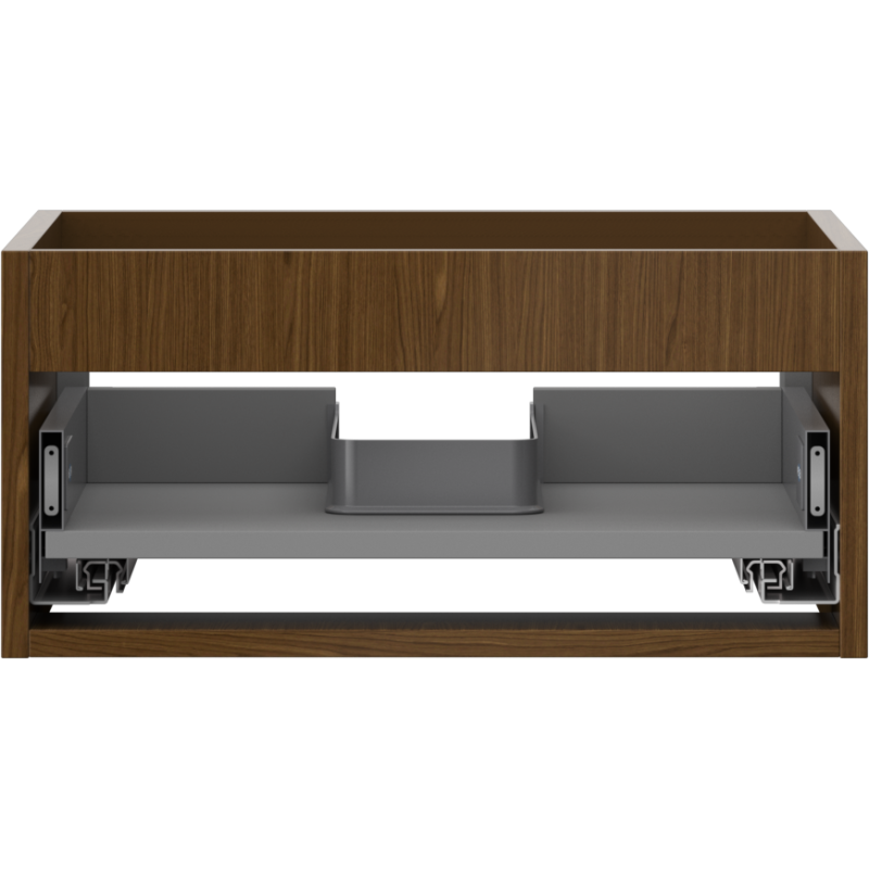 Mexen Box-A корпус за шкафче под мивка 50 см, 1 чекмедже, орех - 91AX0-0500-235-1-86