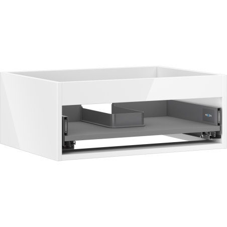 Mexen Box-A корпус шкаф под мивка 60 см, 1 чекмедже, бял гланц - 91AX0-0600-235-1-00