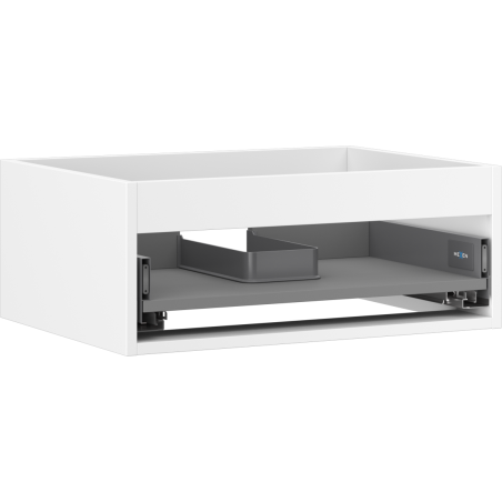 Mexen Box-A корпус на шкаф под мивка 60 см, 1 чекмедже, бял мат - 91AX0-0600-235-1-01