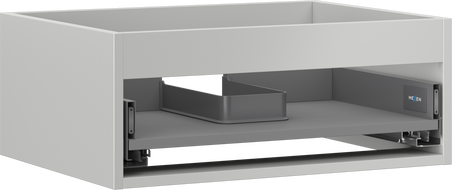 Mexen Box-A корпус шкаф под мивка 60 см, 1 чекмедже, сив мат - 91AX0-0600-235-1-62