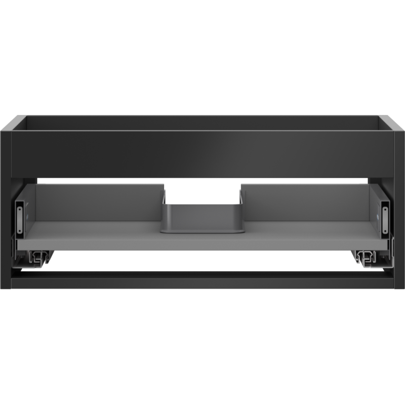 Mexen Box-A корпус на поставка под мивка 60 см, 1 чекмедже, черен мат