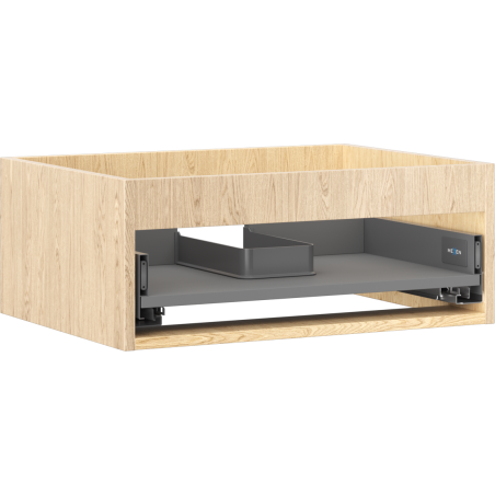 Mexen Box-A основа за шкаф за умивалник 60 см, 1 чекмедже, дъб - 91AX0-0600-235-1-81