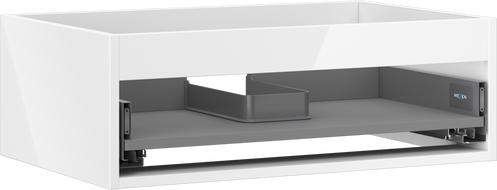 Mexen Box-A корпус шкаф под мивка 70 cm, 1 чекмедже, бял гланц - 91AX0-0700-235-1-00