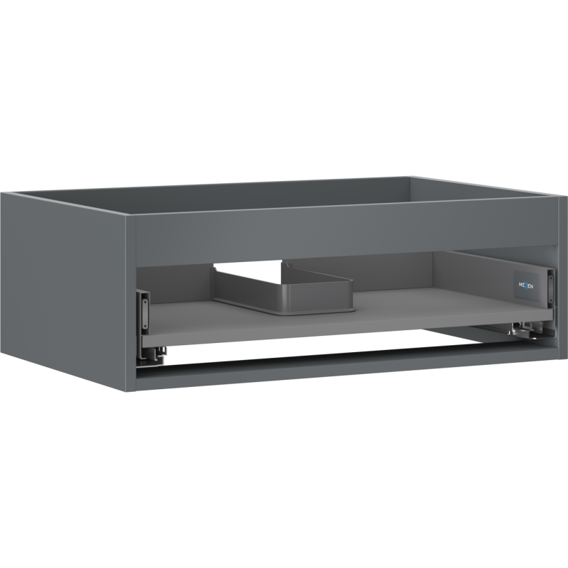 Mexen Box-A корпус шкаф под умивалник 70 см, 1 чекмедже, графит мат - 91AX0-0700-235-1-66