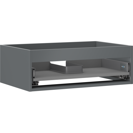 Mexen Box-A корпус шкаф под мивка 70 см, 1 чекмедже, матов графит - 91AX0-0700-235-1-66