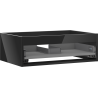 Корпус за шкафа Mexen Box-A под мивка 70 см, 1 чекмедже, черен гланц - 91AX0-0700-235-1-70