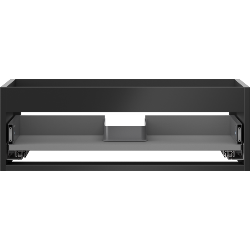 Mexen Box-A корпус шкаф под умивалник 70 см, 1 чекмедже, черен мат - 91AX0-0700-235-1-71