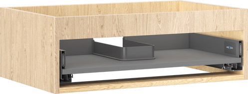 Mexen Box-A корпус шкафче за мивка 70 см, 1 чекмедже, дъб - 91AX0-0700-235-1-81