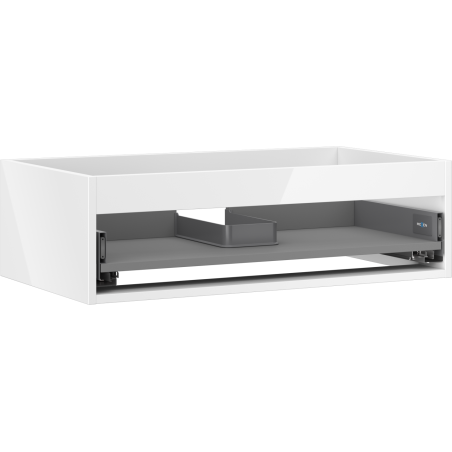 Mexen Box-A корпус шкаф под мивка 80 см, 1 чекмедже, бял гланц - 91AX0-0800-235-1-00