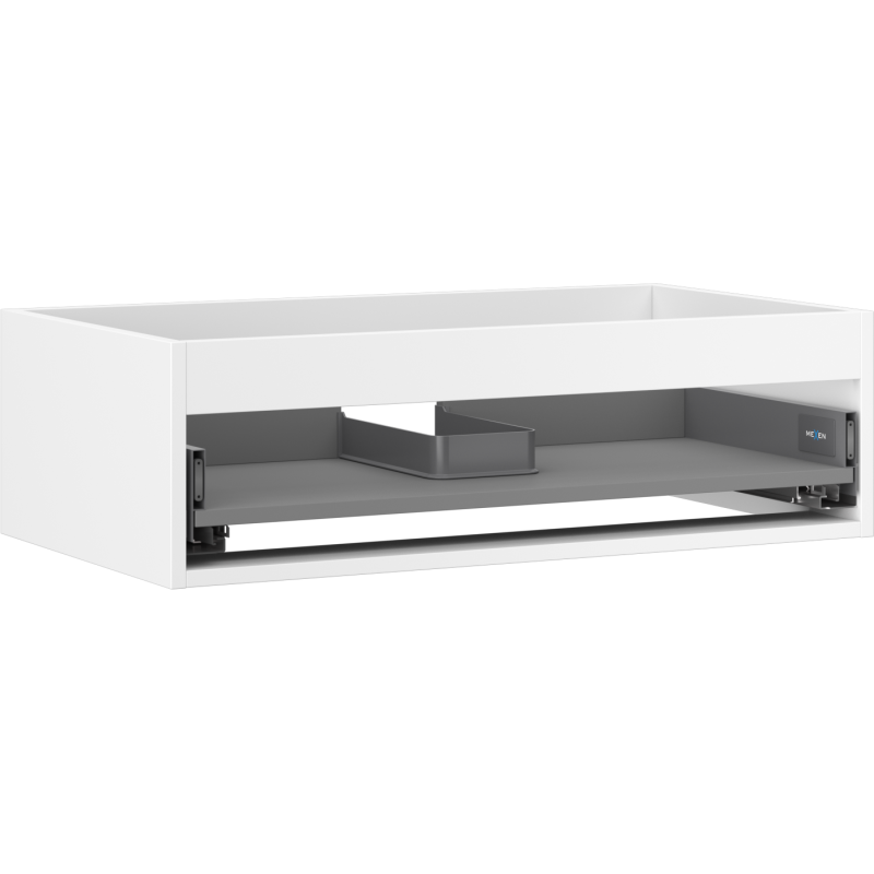 Mexen Box-A корпус за шкаф за мивка 80 см, 1 чекмедже, бял мат - 91AX0-0800-235-1-01