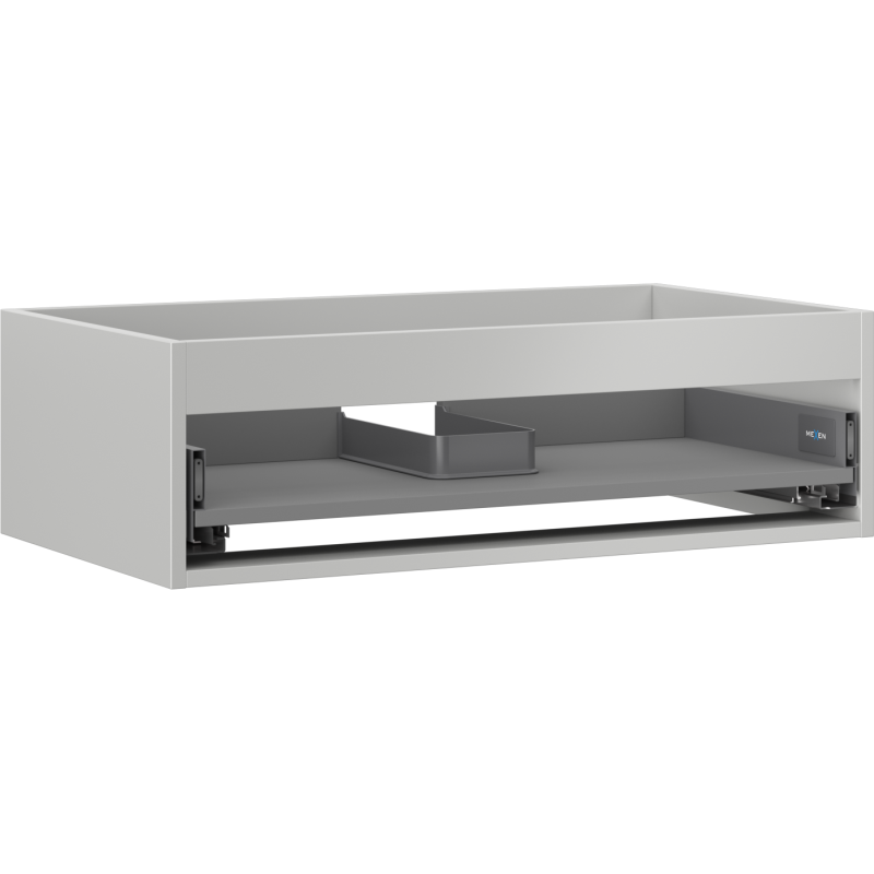 Mexen Box-A корпус на шкаф под мивка 80 см, 1 чекмедже, сив мат - 91AX0-0800-235-1-62