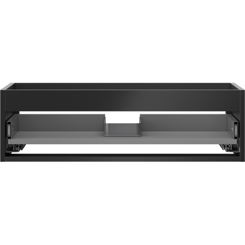 Mexen Box-A корпус на шкафче за мивка 80 см, 1 чекмедже, черен мат - 91AX0-0800-235-1-71