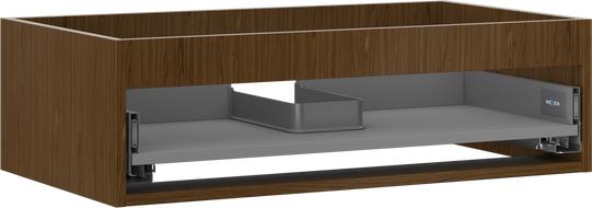 Mexen Box-A корпус шкаф под мивката 80 см, 1 чекмедже, орех - 91AX0-0800-235-1-86