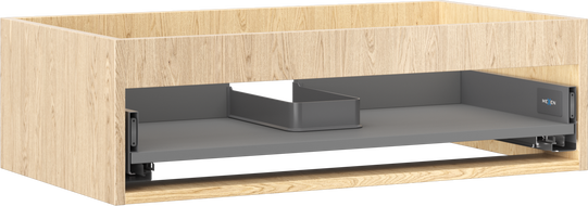 Кухненски шкаф Mexen Box-A, 80 см, 1 чекмедже, дъб - 91AX0-0800-235-1-81