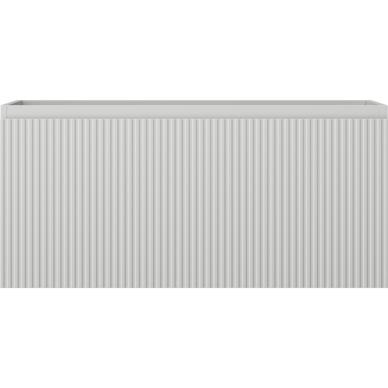 Mexen Rivel мебели за баня 100 см, 1 чекмедже, релефна, сива мат - 91A20-10047-1-BF62