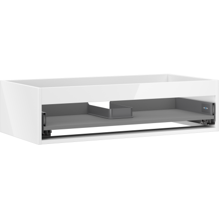 Mexen Box-A корпус на шкафче под умивалник 90 см, 1 чекмедже, бял гланц