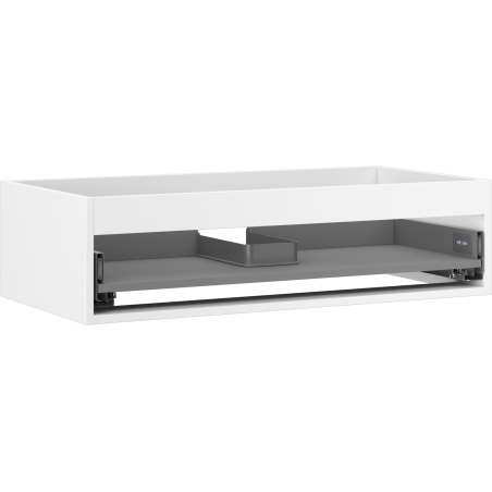 Корпус на шкаф под мивка Mexen Box-A 90 см, 1 чекмедже, бял мат - 91AX0-0900-235-1-01