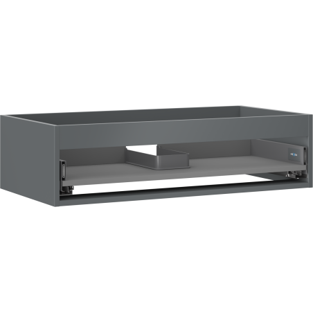 Mexen Box-A корпус шкаф за мивка 90 см, 1 чекмедже, мат графит - 91AX0-0900-235-1-66