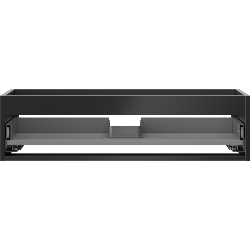 Mexen Box-A корпус на шкаф под мивка 90 см, 1 чекмедже, черен мат - 91AX0-0900-235-1-71