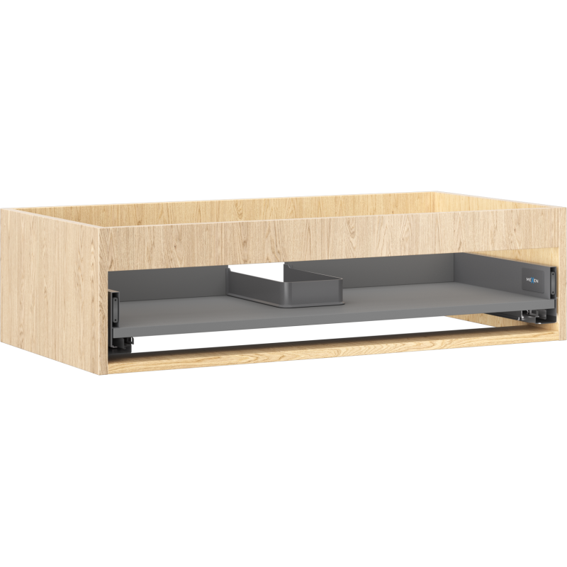 Mexen Box-A корпус шкаф за умивалник 90 см, 1 чекмедже, дъб - 91AX0-0900-235-1-81