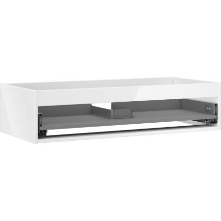 Mexen Box-A шкаф корпус под умивалник 100 см, 1 чекмедже, бял гланц