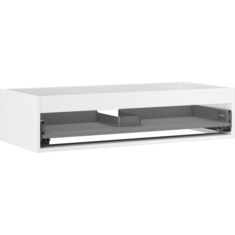 Mexen Box-A корпус на шкафче за мивка 100 см, 1 чекмедже, бял мат - 91AX0-1000-235-1-01