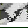Mexen Stone+ композитен правоъгълен поддон 180 x 90 см, антрацит - 44719018