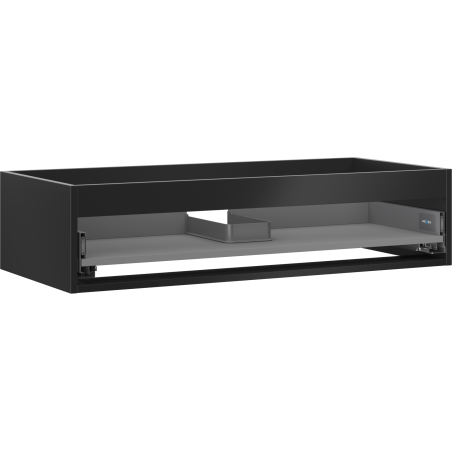 Mexen Box-A корпус на шкафче за мивка 100 см, 1 чекмедже, черен мат - 91AX0-1000-235-1-71