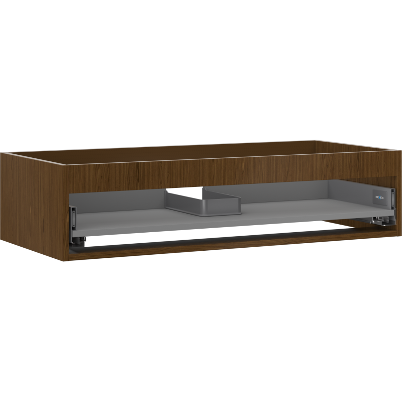 Mexen Box-A корпус на шкафче под мивката 100 см, 1 чекмедже, орех - 91AX0-1000-235-1-86