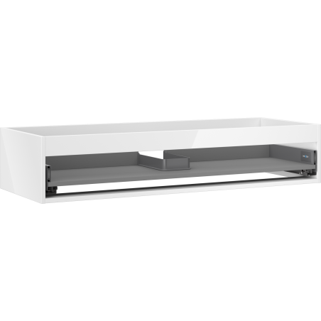 Корпус за шкаф за мивка Mexen Box-A 120 см, 1 чекмедже, бял гланц - 91AX0-1200-235-1-00