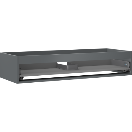 Кутия Mexen Box-A за шкаф под мивка 120 см, 1 чекмедже, графит мат - 91AX0-1200-235-1-66