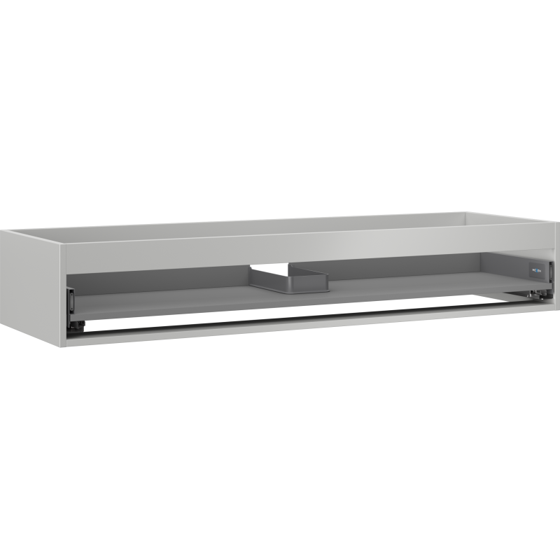 Mexen Box-A корпус шкаф под умивалник 140 см, 1 чекмедже, сив мат 91AX0-1400-235-1-62